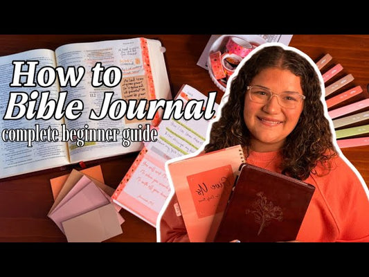 How to Bible Journal a complete beginner guide✨