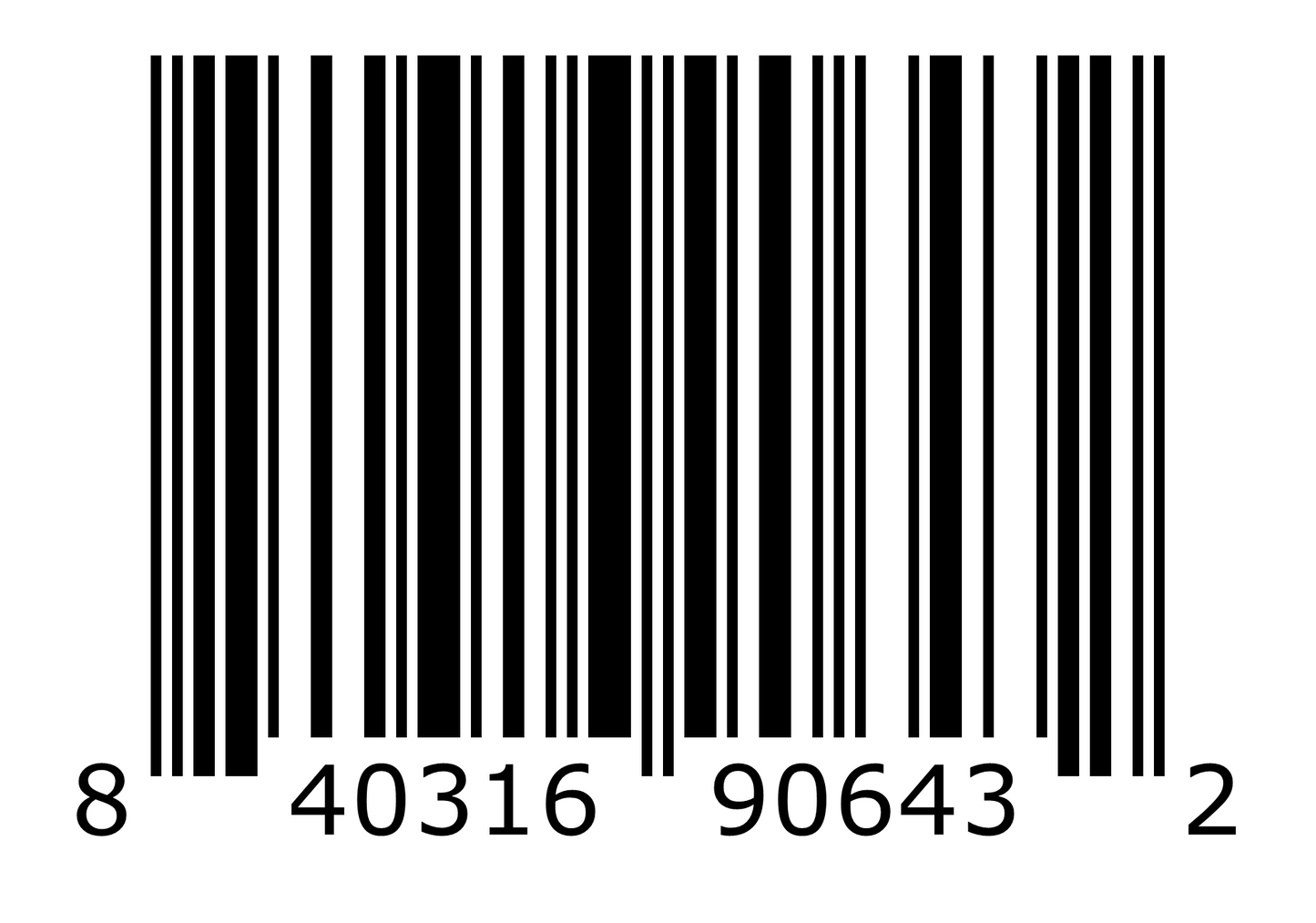 00840316906432 UPC-PEET005M233
