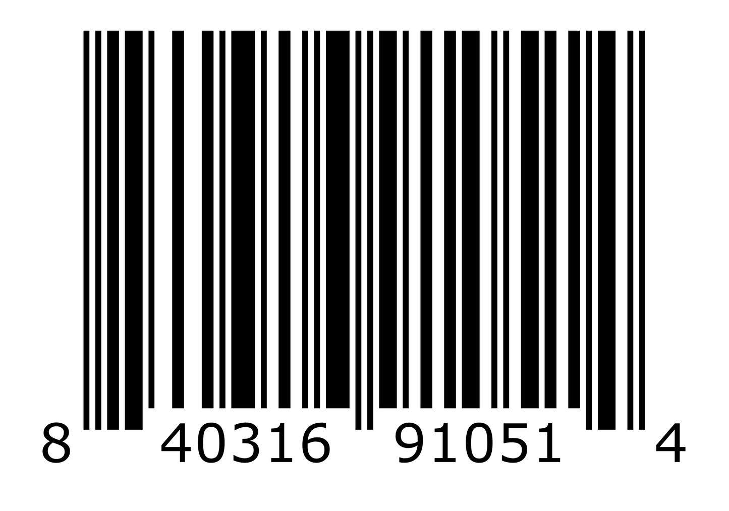 00840316910514 UPC- ITTE030M308
