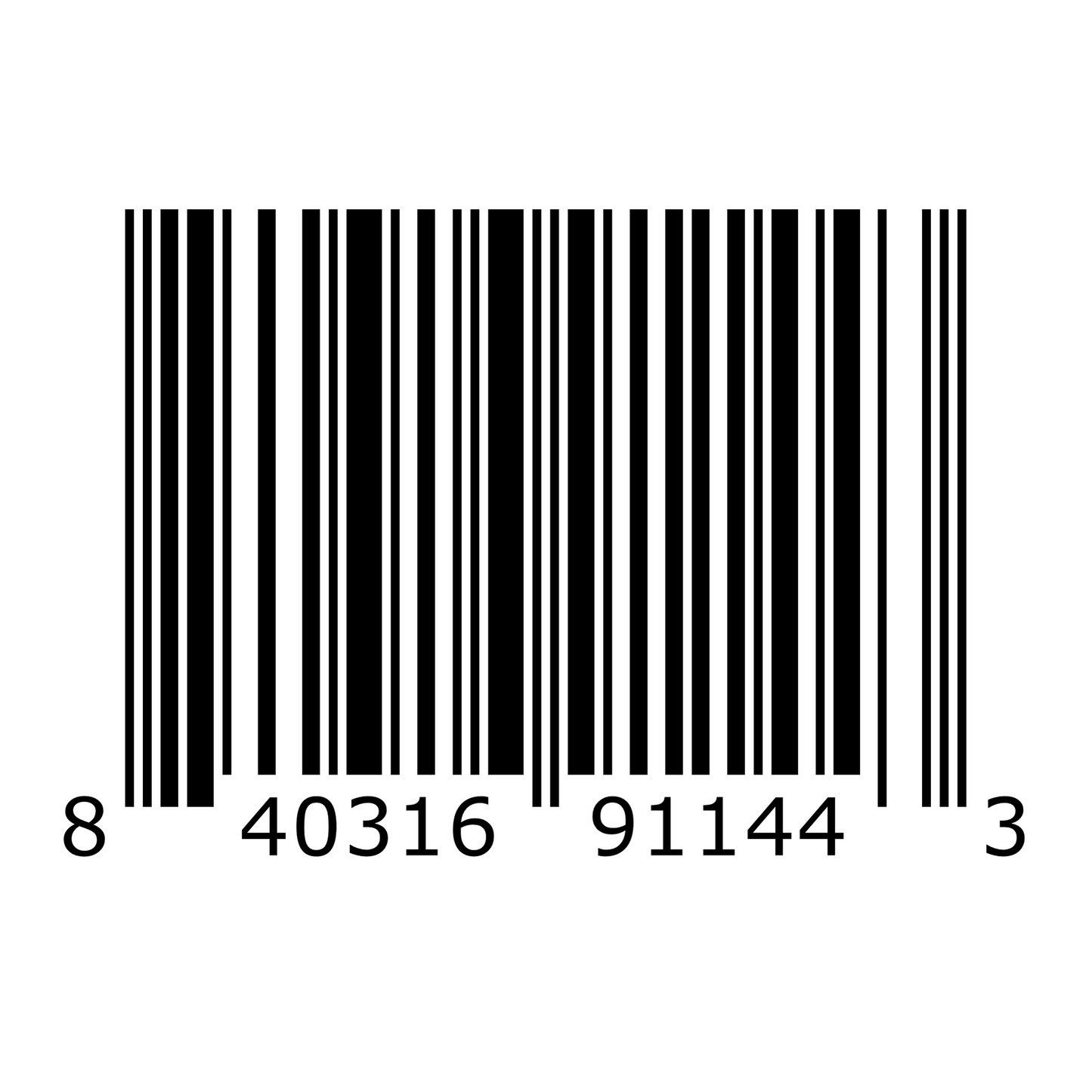 00840316911443 UPC-A SST1 OHOL003M318