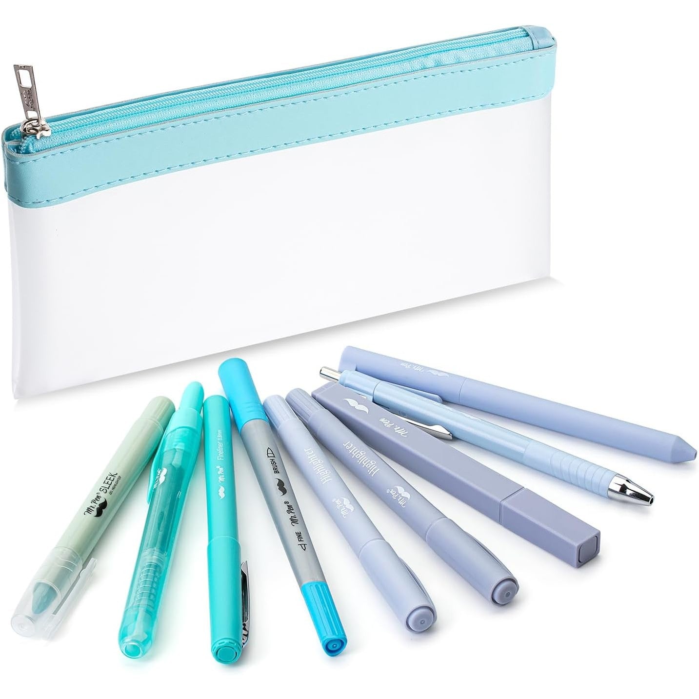 Bible Journaling Kit with Pouch, 10 Pack — Assorted Pens & Highlighters