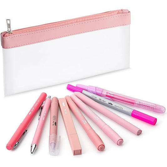 Bible Journaling Kit with Pouch, 10 Pack — Assorted Pens & Highlighters