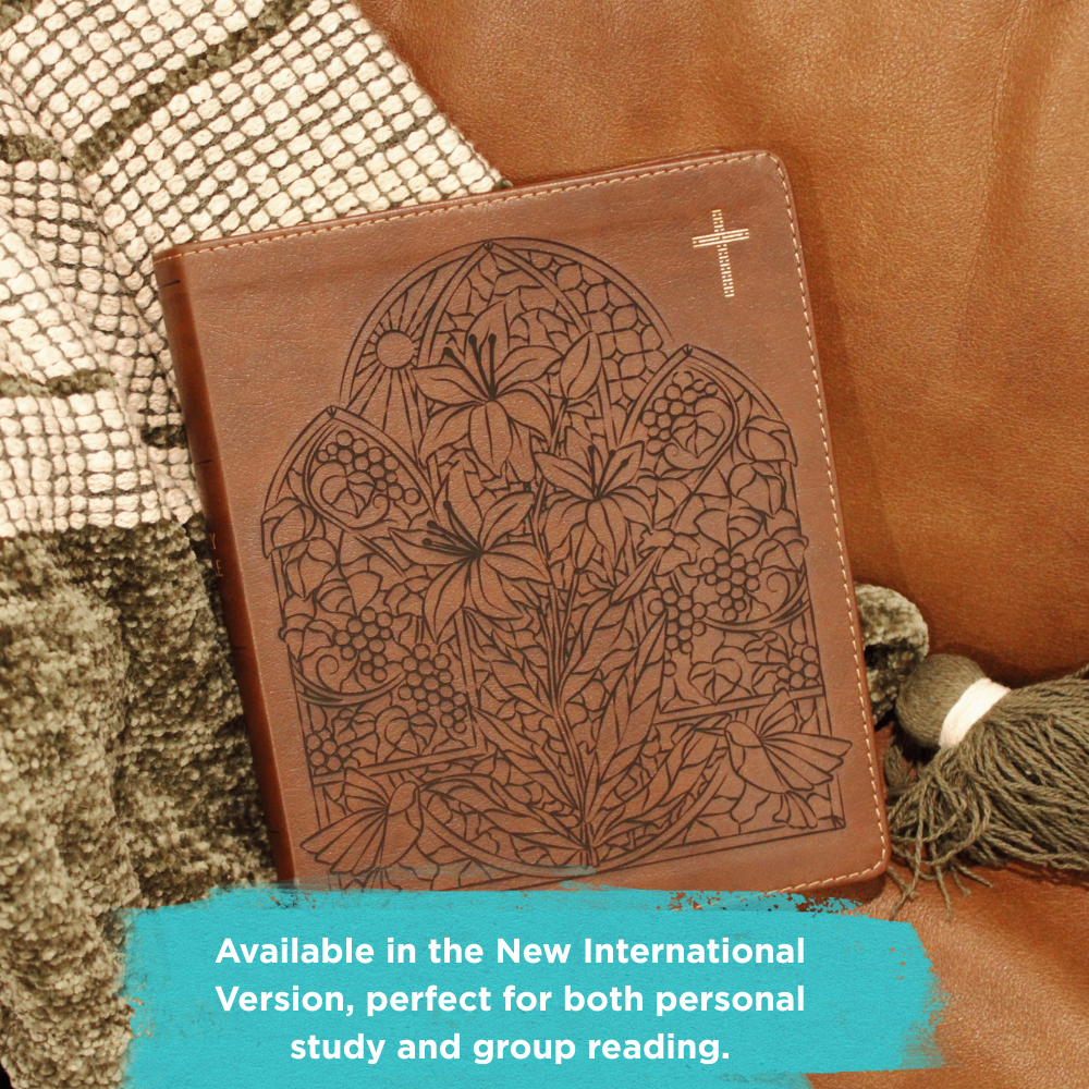 Selah by Mr. Pen NIV Journaling Bible – Laser Engraved, Wide Margin Bible Red Letter, Lay-Flat Design, Satin Ribbon