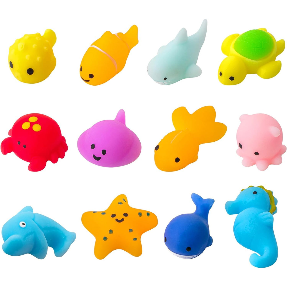 Squishy Toys for Kids, 12 pcs, Squishy Fidget Toys, Squishies for Kids, Squishys, Mini Squishies, Squishy Animals, Squishes, Squishy Party Favors, Mini Squishy Toys