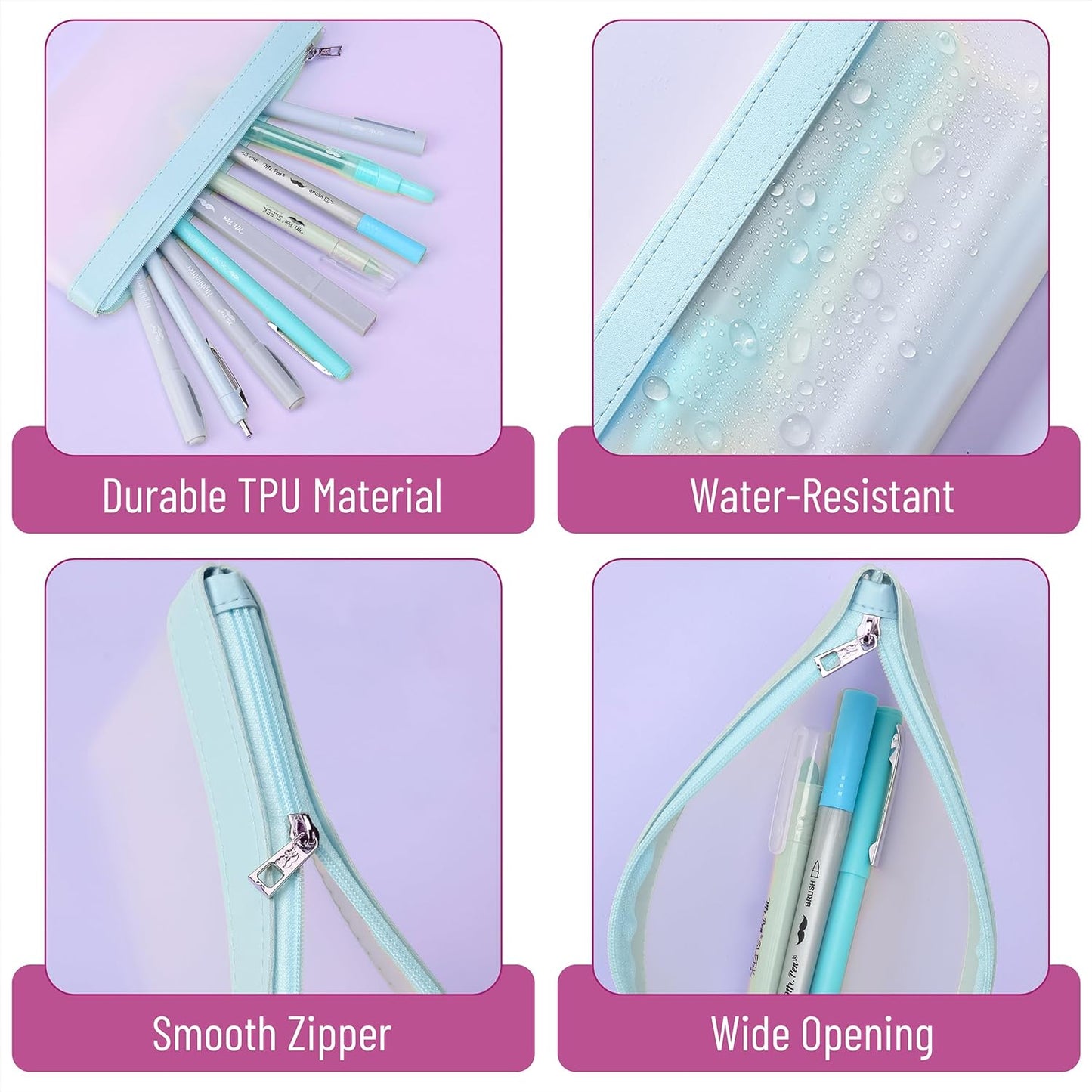 Bible Journaling Kit with Pouch, 10 Pack — Assorted Pens & Highlighters