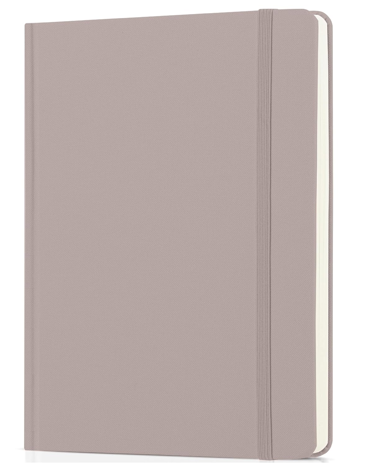 Customizable Dotted Journal Notebook, 5.7"x8.3", 160 Pages, Fabric Hardcover
