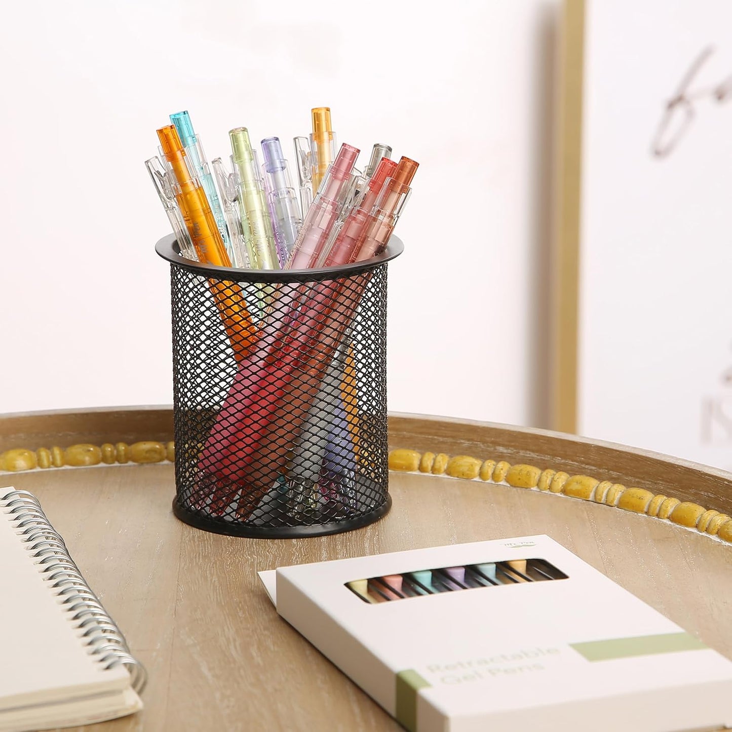 Mr. Pen- Retractable Gel Pens, 10 Pack, Candy Colors, Fast Dry, Gel Pens Fine Point 0.5mm