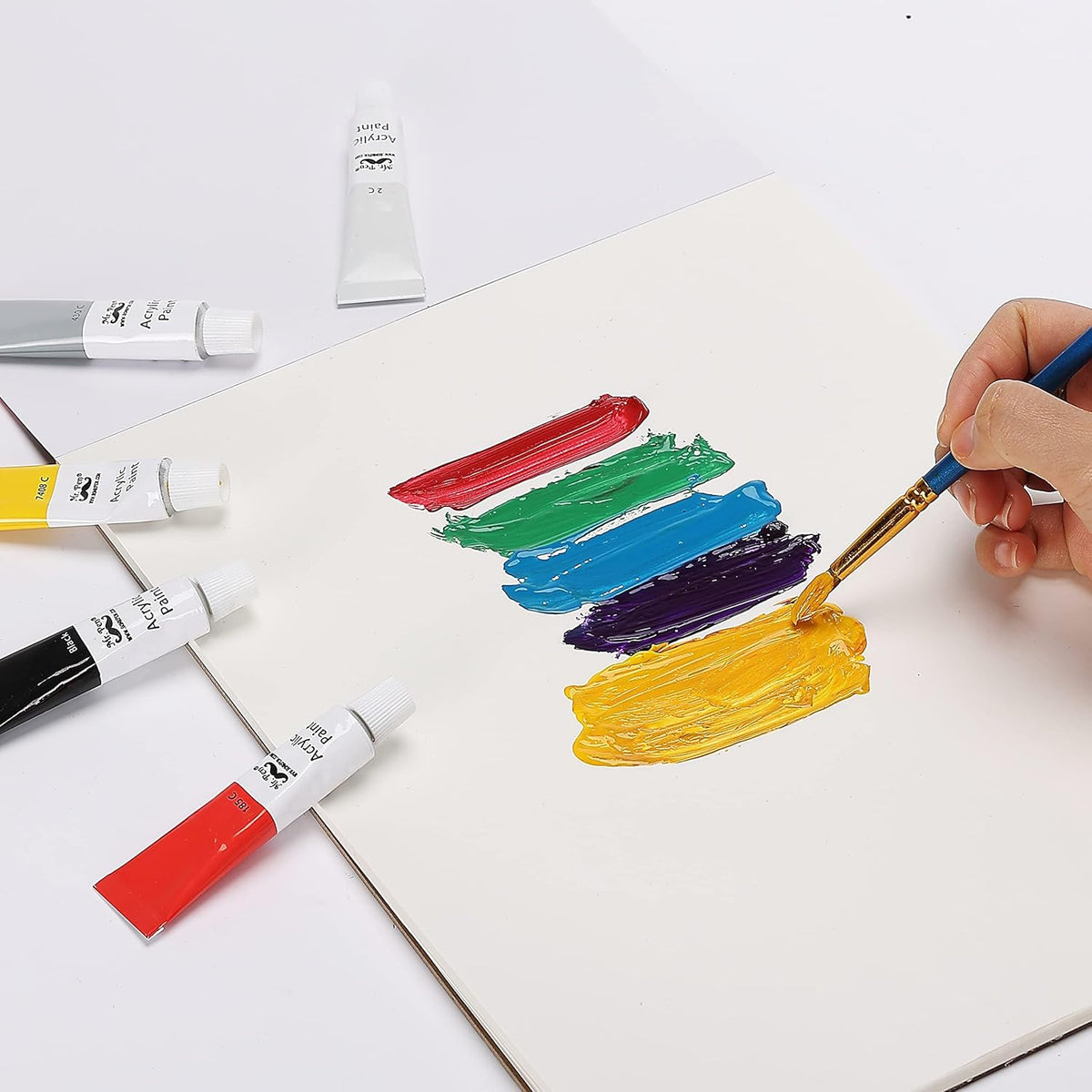 Palette Pad, 9"x12", 40 Sheets, 2 Pack, Paint Pad, Acrylic Paint Paper, Drawing Paper, Painting Paper, Disposable Paint Palette Paper, Oil Paint Palette, Watercolor Palette Paper