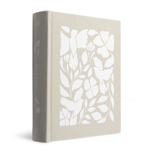 ESV Single Column Journaling Bible®, Hosanna Revival Series Cloth over Board, Norfolk Design