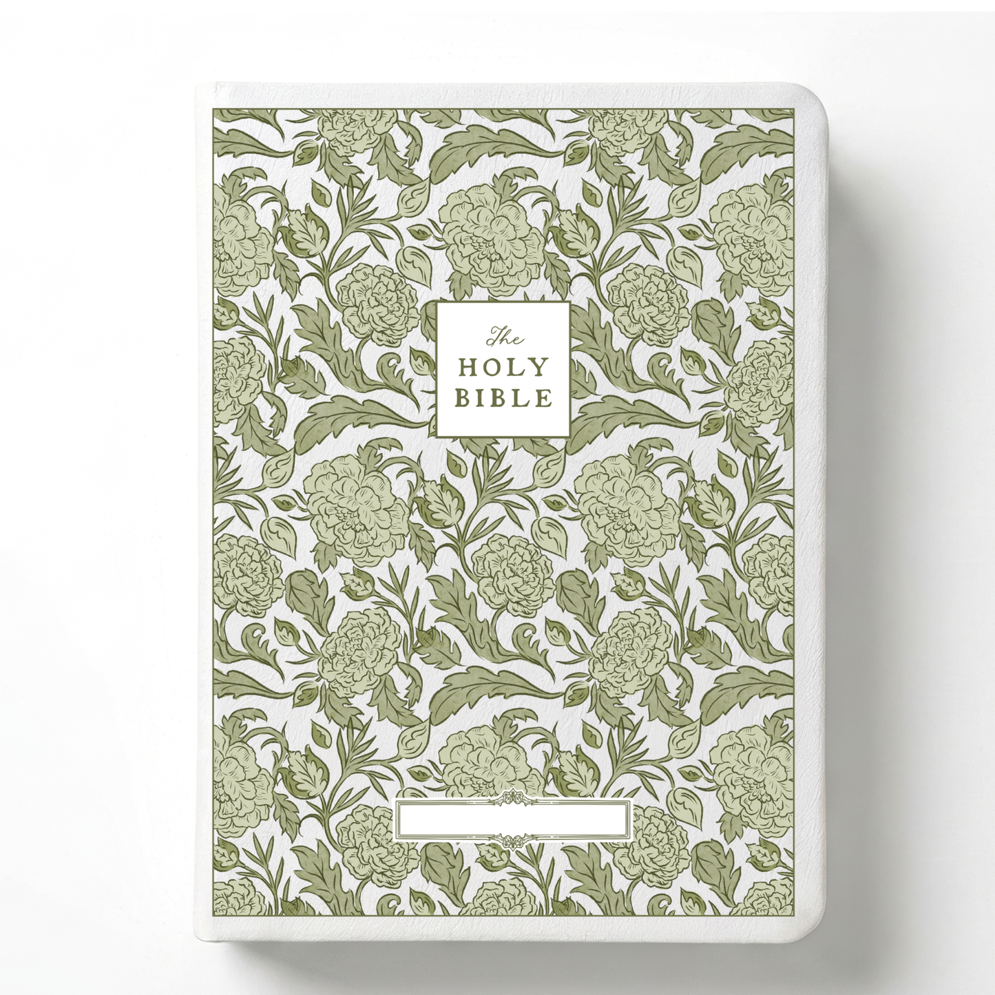 Peony Meadow Custom Notetaking Bible with Name Plate