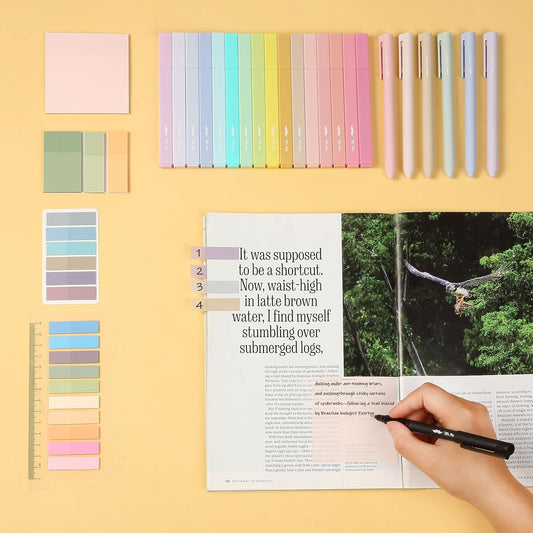The Best Book Tabs & Sticky Notes for Organizing Your Thoughts While Reading 📚