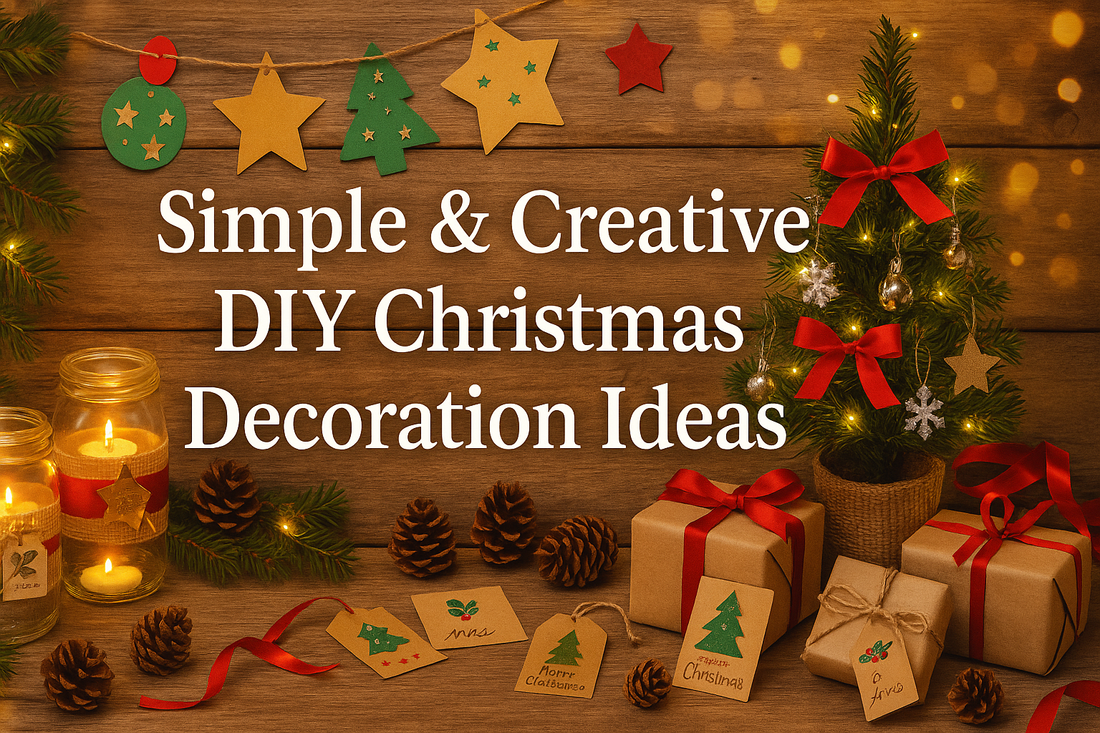 Simple & Creative DIY Christmas Decoration Ideas