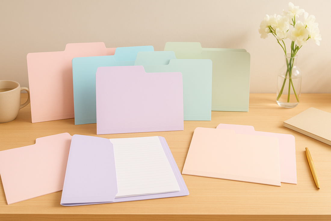 Colorful & Stylish File Folder Storage Ideas That Work