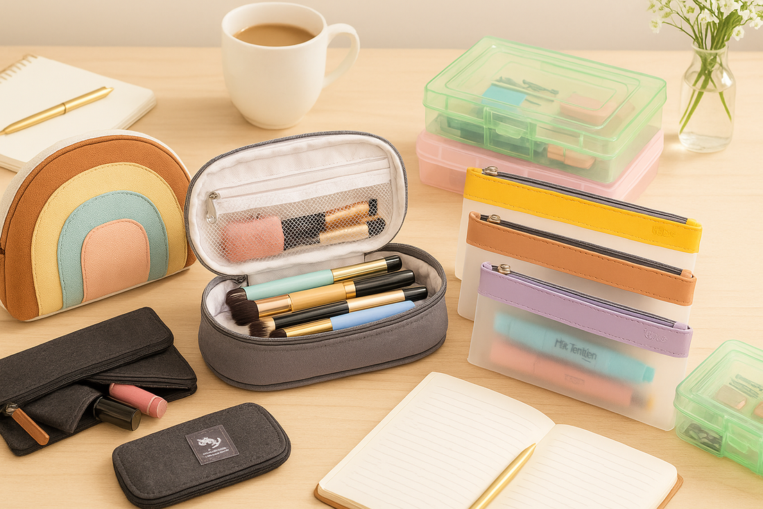 How to Use a Pencil Pouch as a Makeup Bag