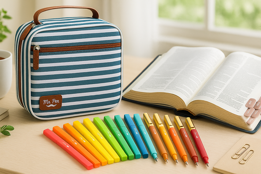 The Perfect Bible Study Setup: Covers, Tabs, and Pens