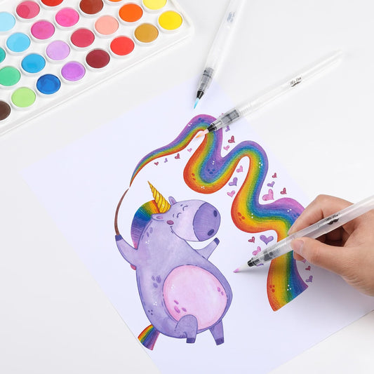 Watercolor Brush Pens vs. Traditional Watercolors: Which One Should You Choose?
