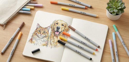 How to Use Fineliner Pens for Drawing and Journaling