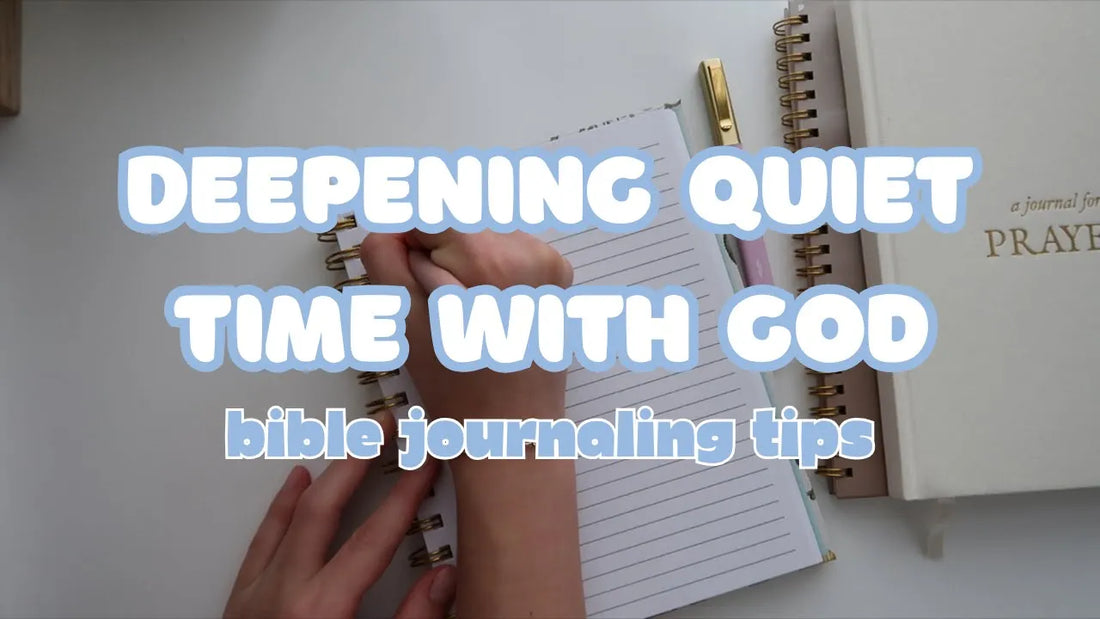 Using Stationery to Deepen Your Quiet Time with God | Bible Journaling Tips with Mr. Pen