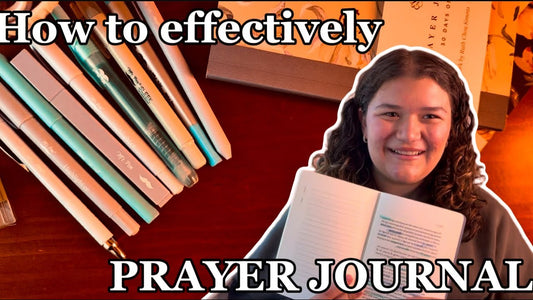 How to effectively Prayer Journal✨ A complete starter guide💡