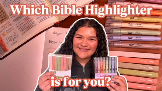 Gel or Ink?🖋️ Which Bible Highlighter is for you?🎨✨