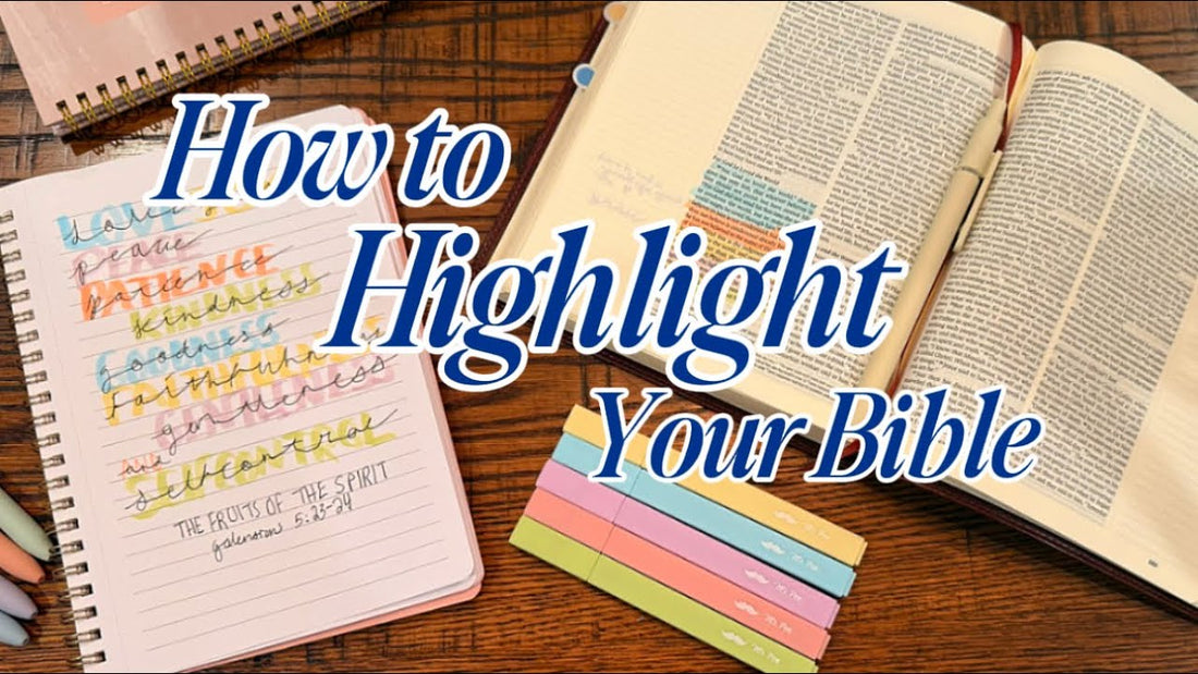 bible highlighters guide at victor easley blog Images... How to use Highlighters in your Bible π»π¨ β Mr. Pen