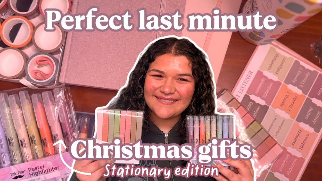 Perfect last minute stationary gifts✨ That will come before Christmas🎄