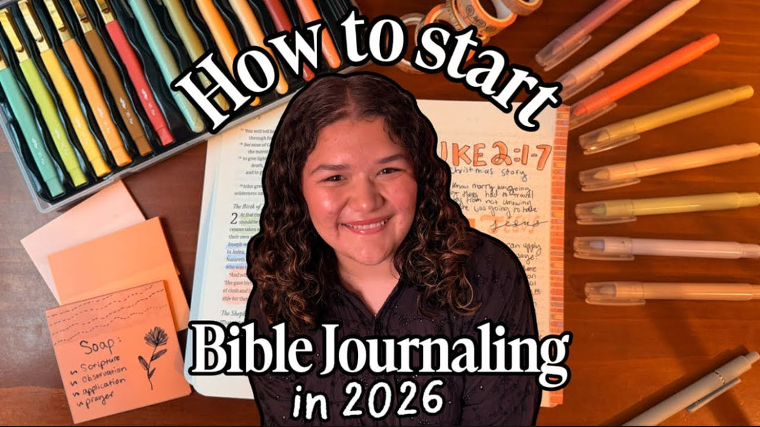 How to start Bible Journaling in 2026✨✝️