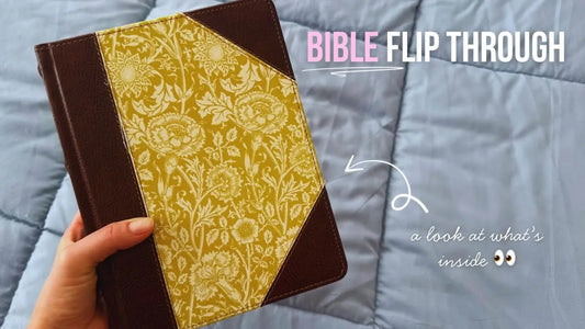 Bible Journal Flip Through | mistakes I've made and recreating Pinterest-perfect ideas