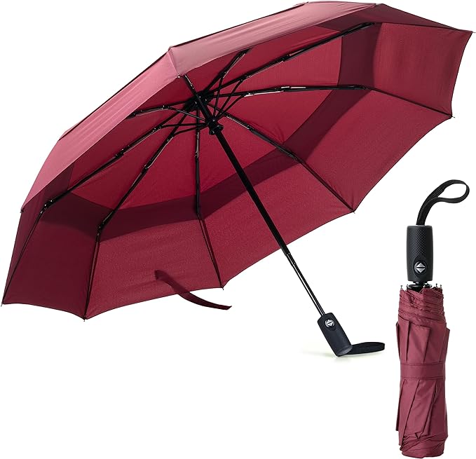 Mr. Pen- Windproof Travel Umbrella, Automatic Umbrellas for Rain, Compact Umbrella
