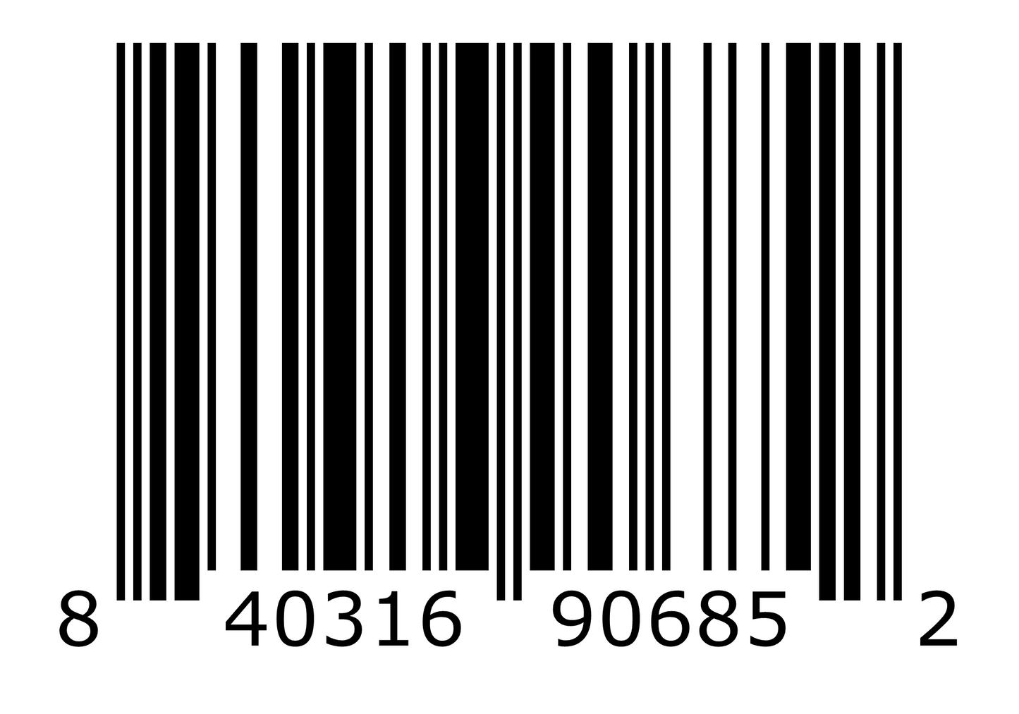 00840316906852 UPC-PGUL003M301