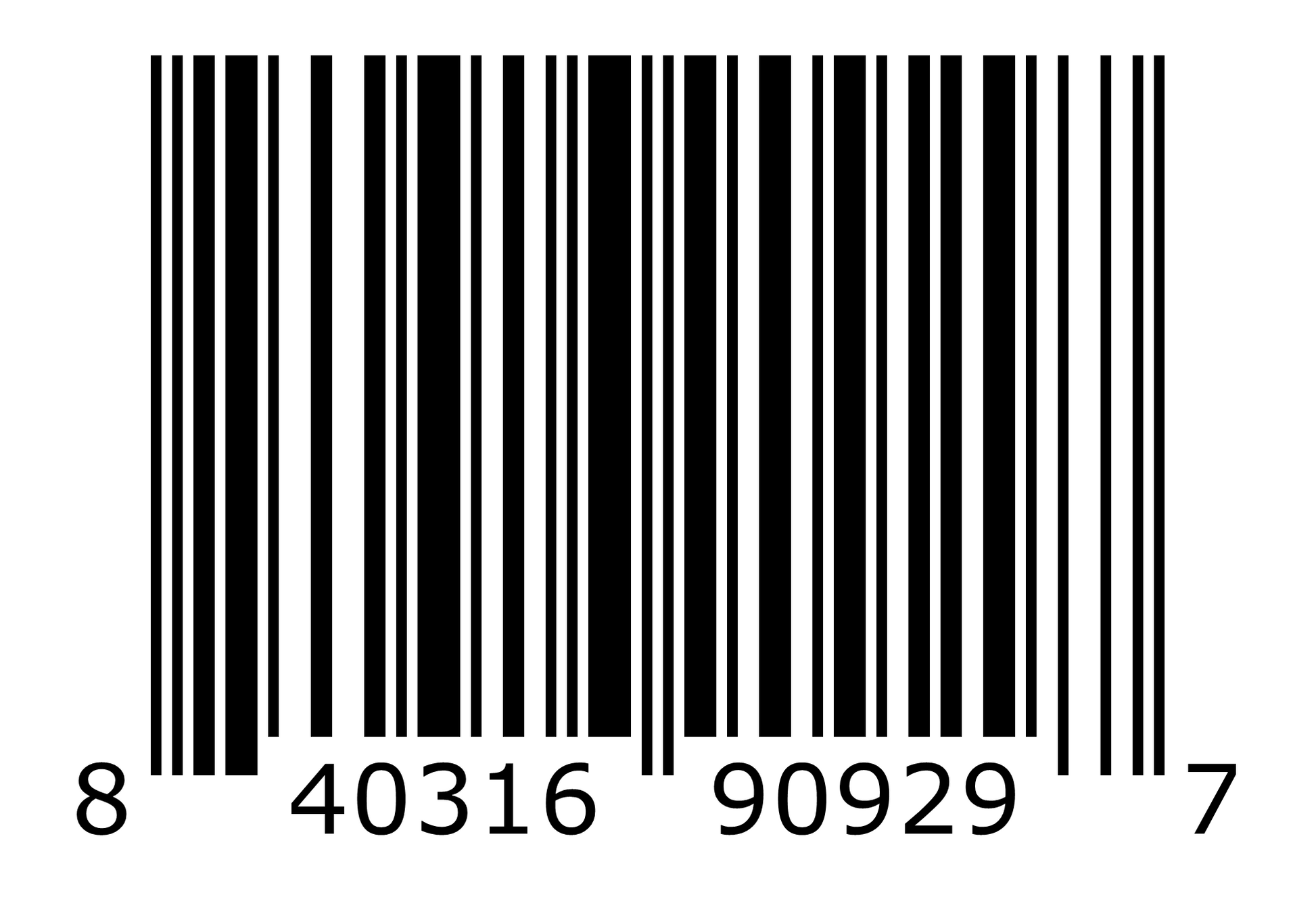 00840316909297 UPC-NNFF012M312