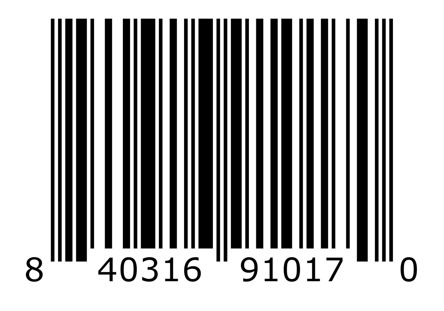 00840316910170 UPC-PRDE002M311