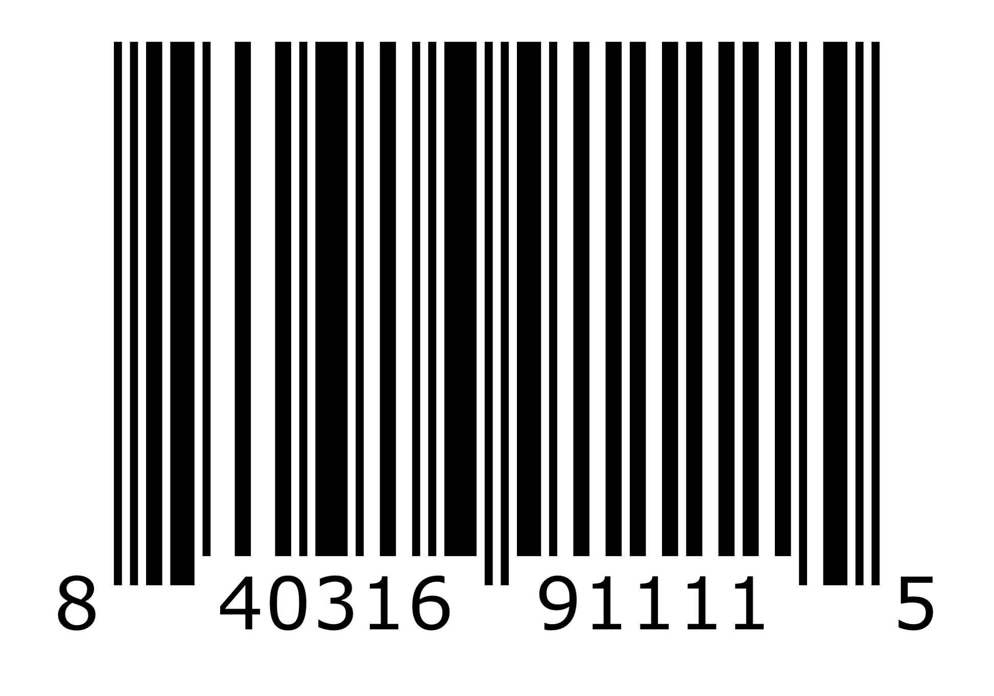 00840316911115 UPC-A SST1 APDR006M317