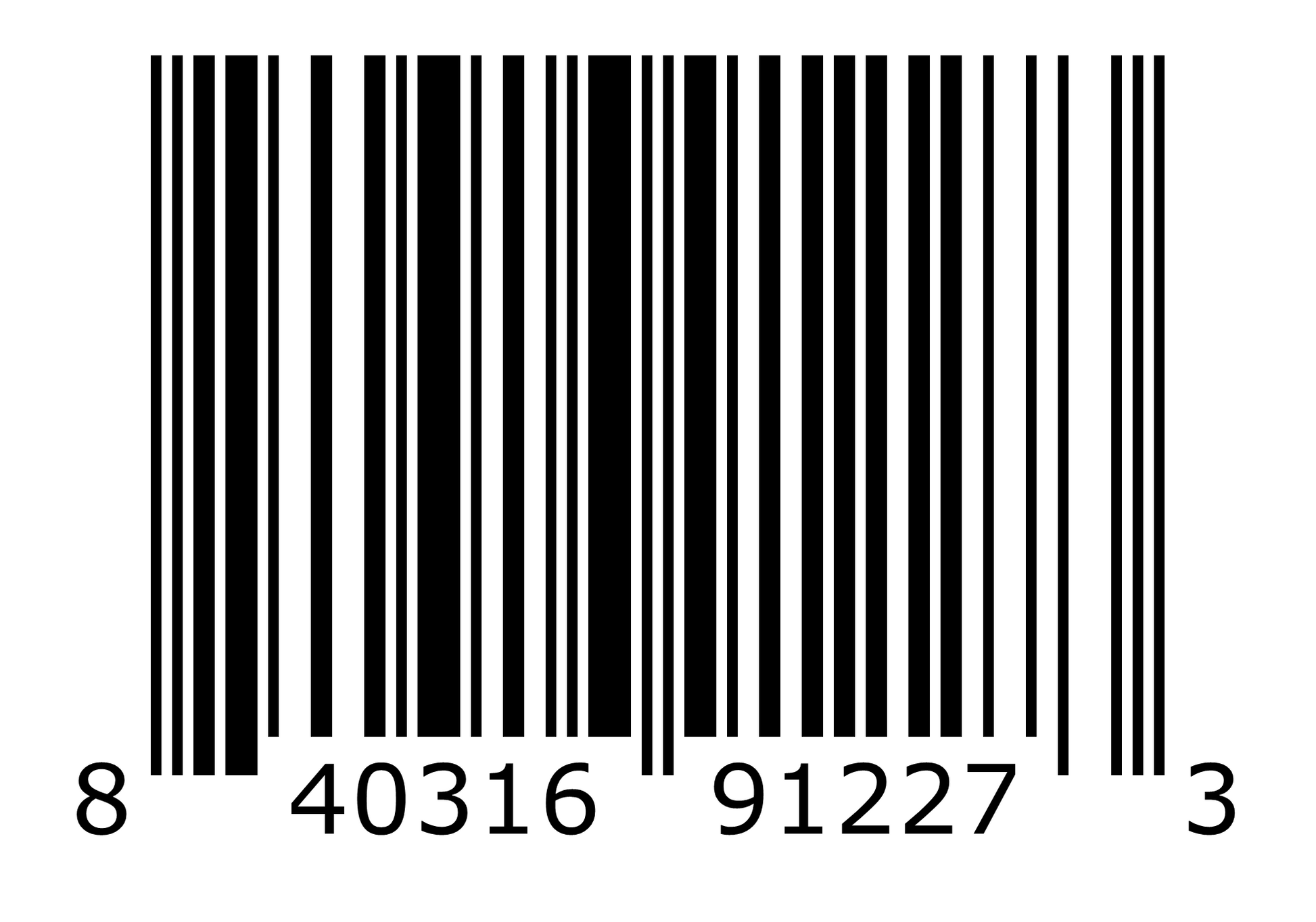 00840316912273 UPC-A SST1 ITAI100M323