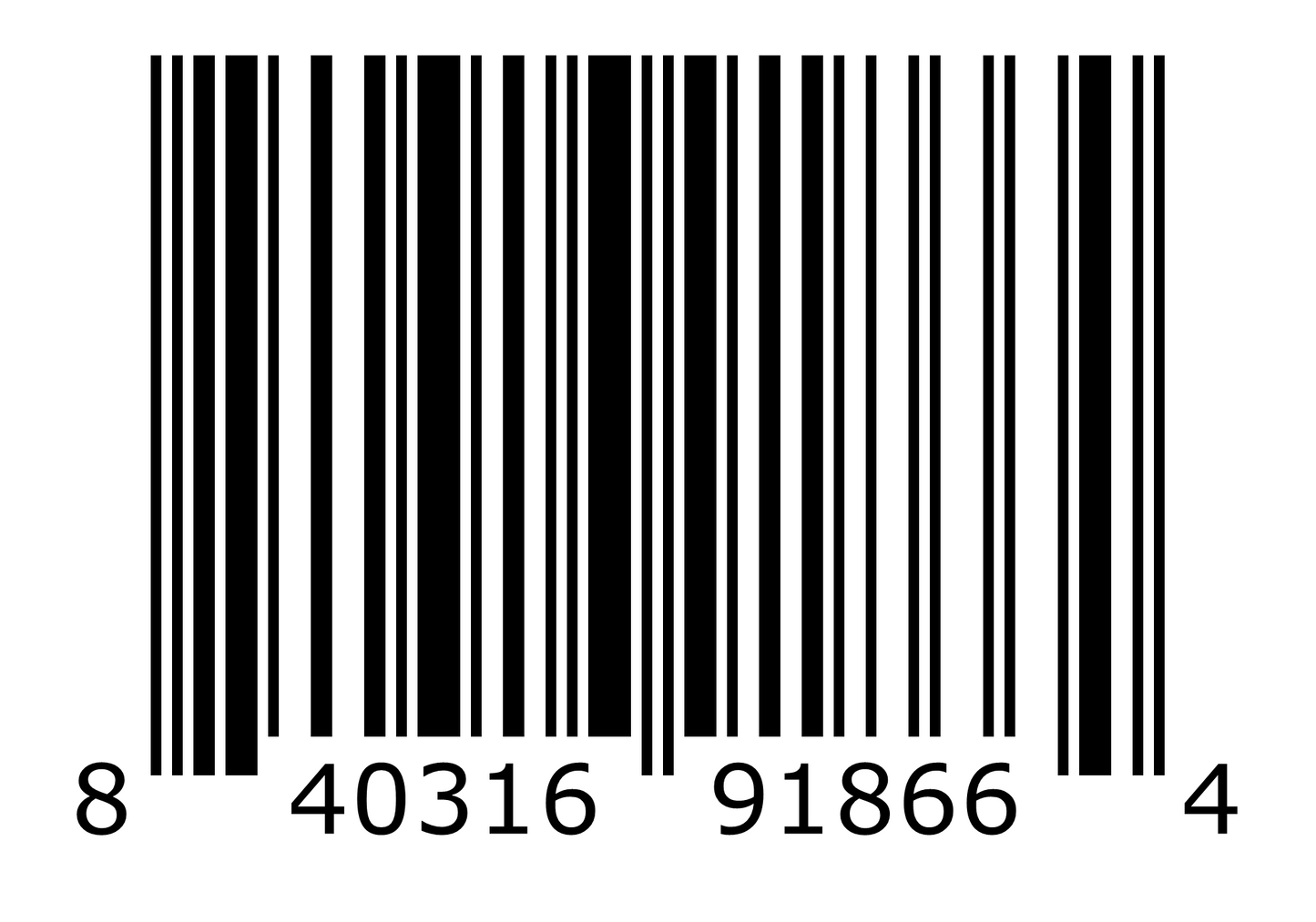 00840316918664 UPC-A SST1 AHRI006M332