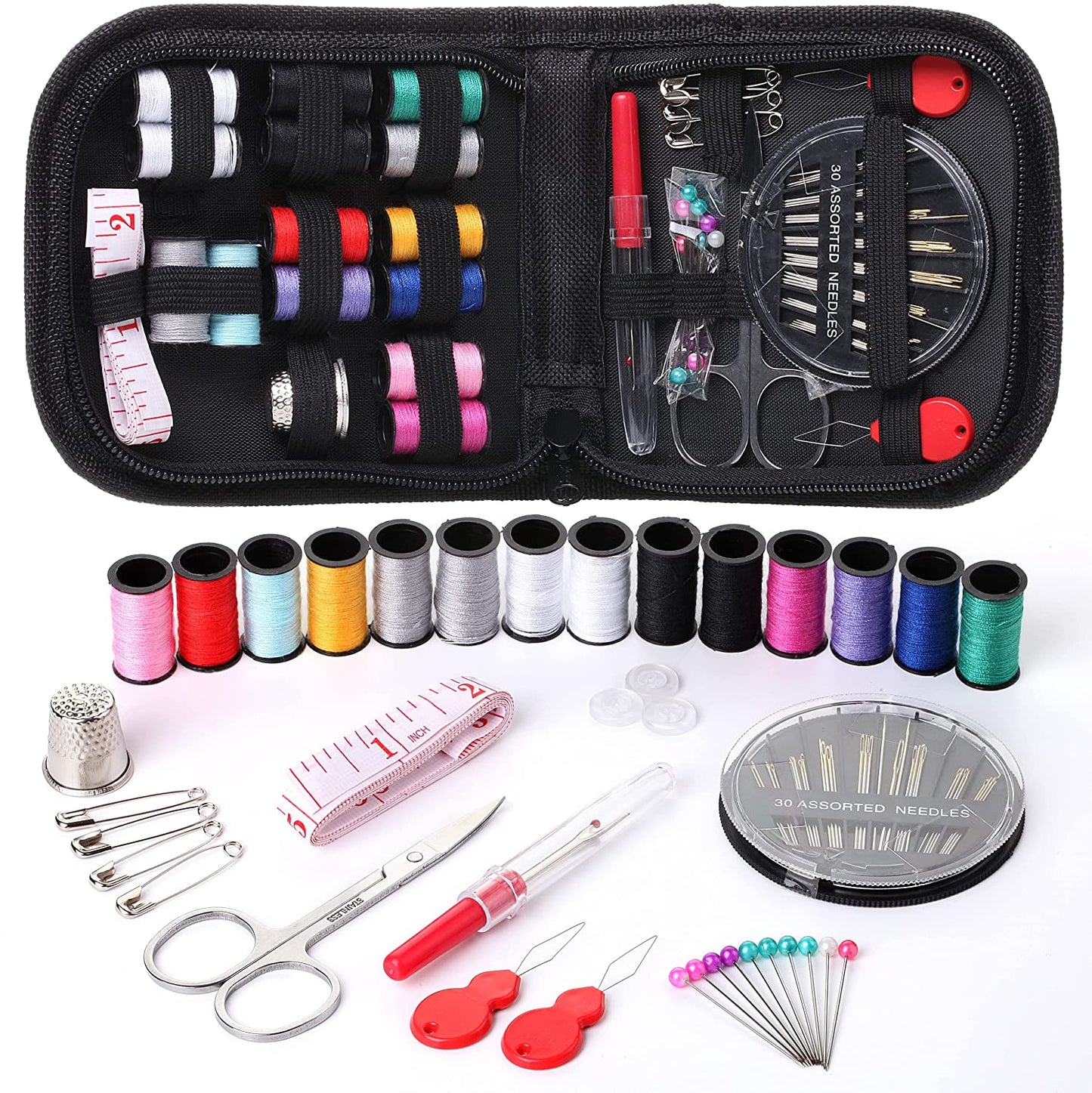 Mr. Pen- Sewing Kit, Sewing Kit for Adults, Travel Sewing Kit, Needle and Thread Kit, Mini Sewing Kit, Sewing Kit for Beginners