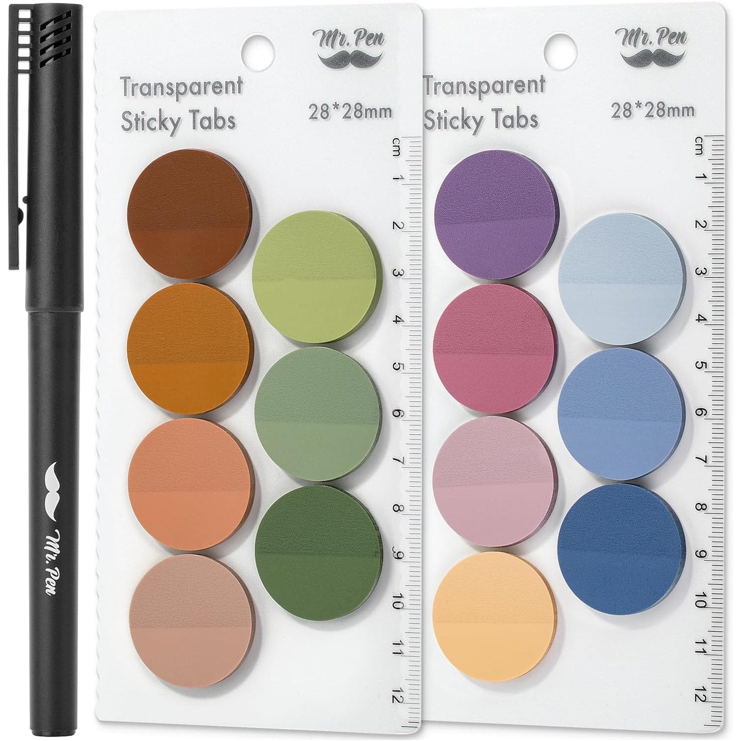 Avery Mini Ultra Pestañas, 1 x 1.5, Colores holográficos de tono d