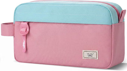 Mr. Pen- High Capacity Pencil Case, Large Pencil Pouch with 3 Compartments and 2 Pockets, Large Pencil Bag with Smooth Zipper, Cute Pencil Case Pouch Organizer, School Supplies for Teens
