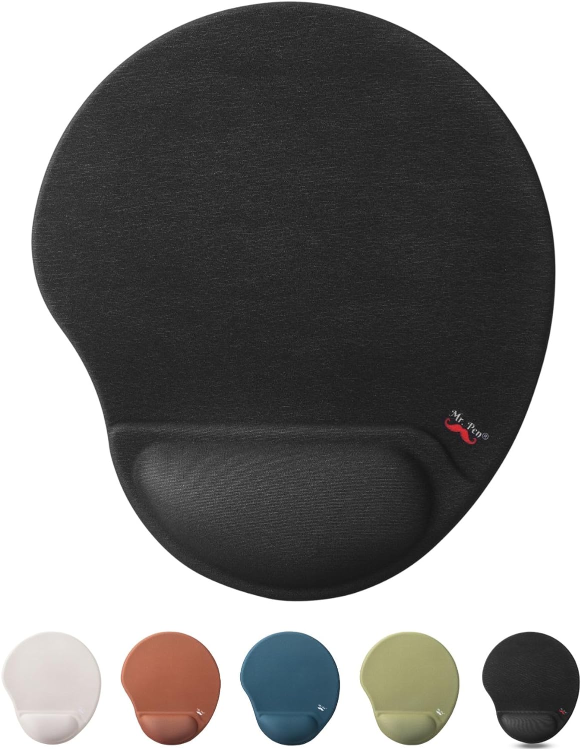 Mouse Pad with Wrist Support, Brown, Ergonomic Mouse Pad Wrist Support, Gel Mouse Pad, Ergonomic Mouse Pad with Wrist Support, Gaming Mouse Pad with Wrist Support Mouse Pad