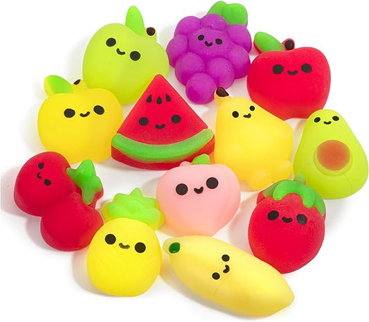 Animals Squishy Toys, 12 Pack, Mini Squishies, Party Favors