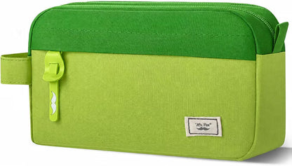 Mr. Pen- High Capacity Pencil Case, Large Pencil Pouch with 3 Compartments and 2 Pockets, Large Pencil Bag with Smooth Zipper, Cute Pencil Case Pouch Organizer, School Supplies for Teens
