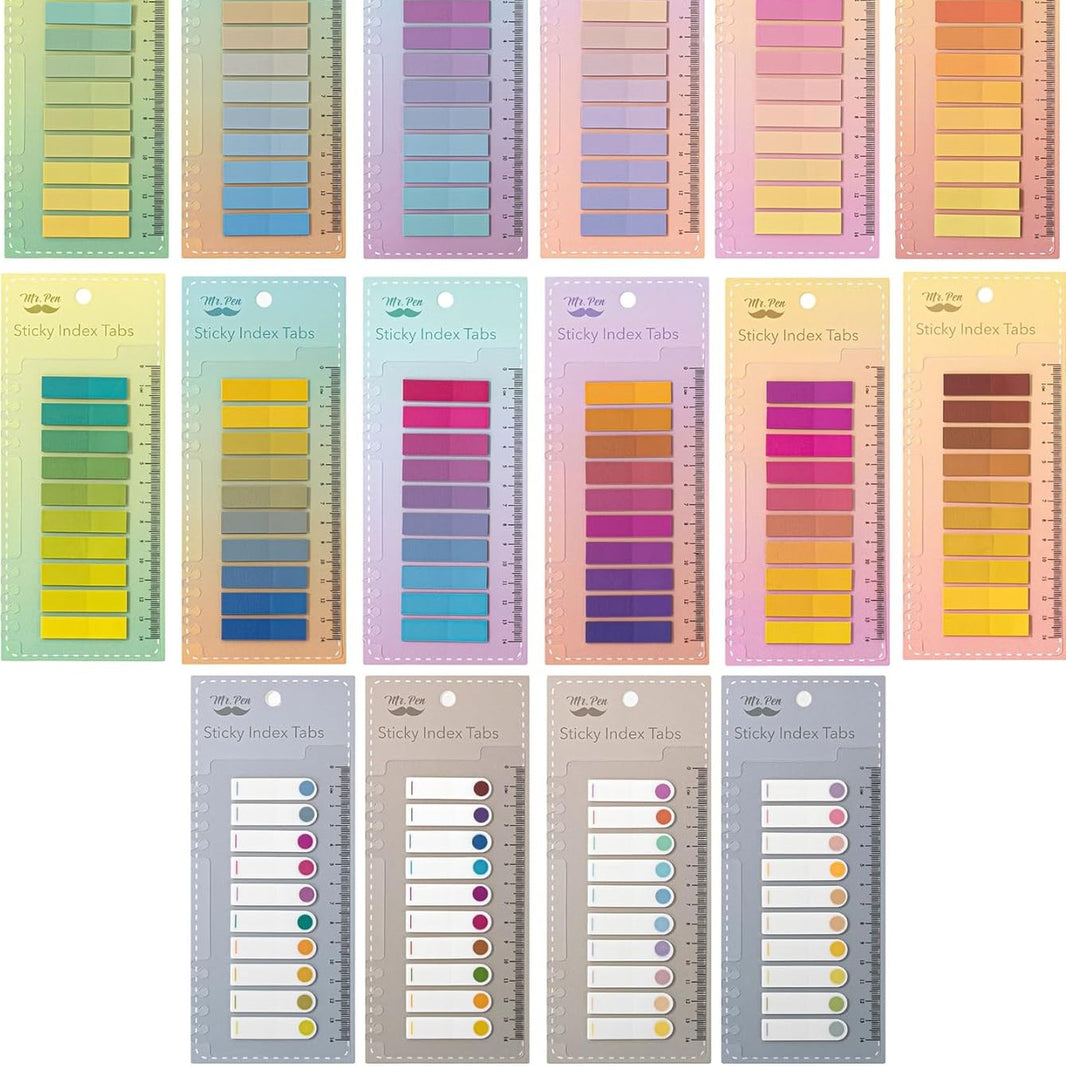 Mr. Pen Sticky Notes Collection: All Styles & Sizes