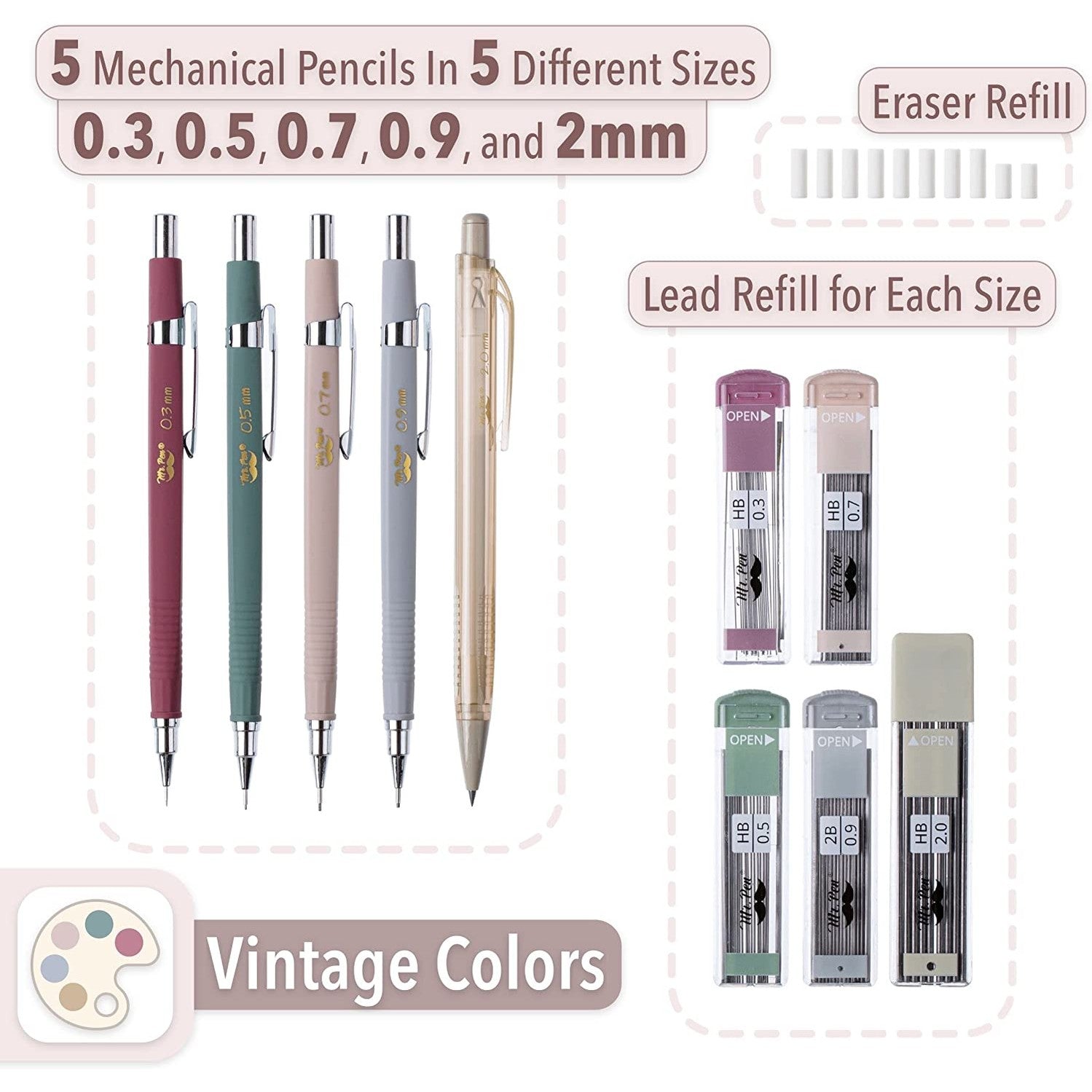 Mr. Pen Mechanical Pencils – Shop Sets & Singles