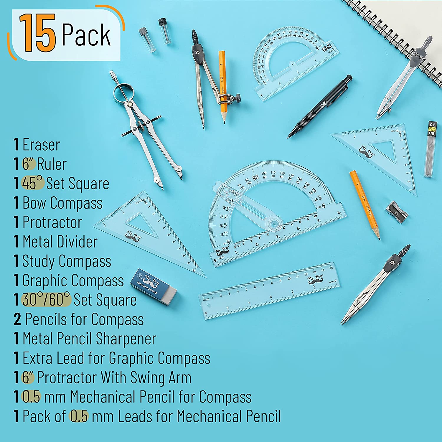 Geometry Set – Mr. Pen