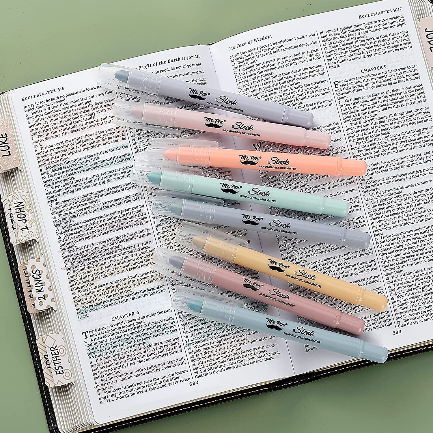Bible Journaling Bible Markers No Bleed Bible Highlighters Pen 18