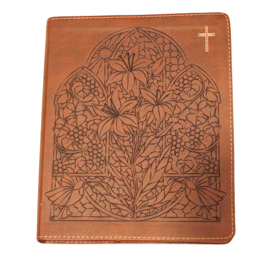 Selah by Mr. Pen NIV Journaling Bible – Laser Engraved, Wide Margin Bible Red Letter, Lay-Flat Design, Satin Ribbon