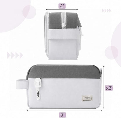 Mr. Pen- High Capacity Pencil Case, Large Pencil Pouch with 3 Compartments and 2 Pockets, Large Pencil Bag with Smooth Zipper, Cute Pencil Case Pouch Organizer, School Supplies for Teens