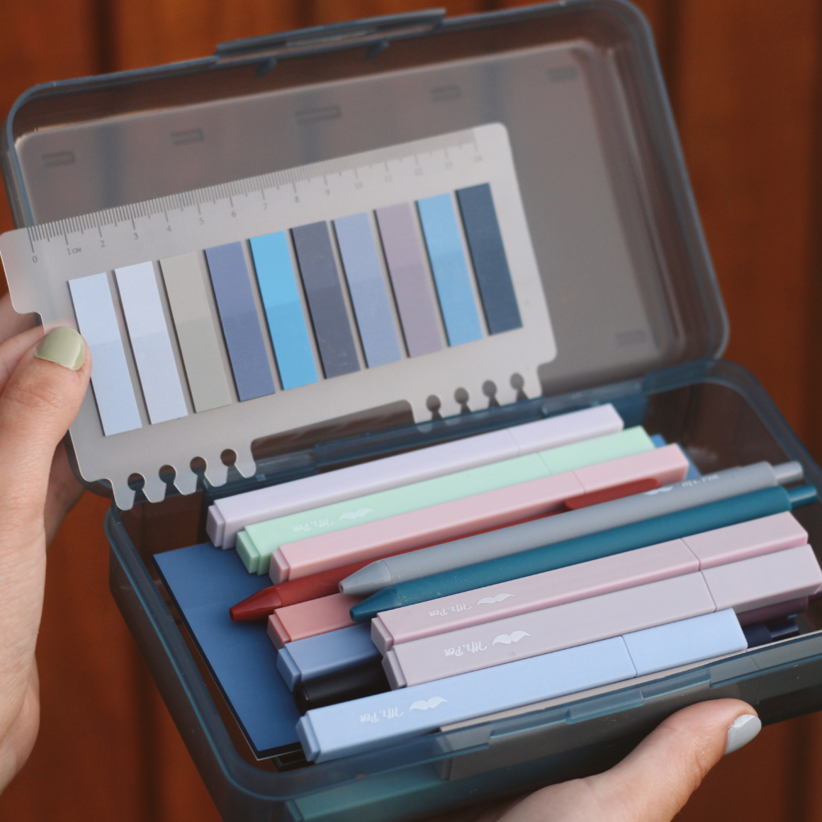 Bible Journaling Set – Gel Pens, Highlighters, Sticky Notes, Stickers & Pencil Case Options