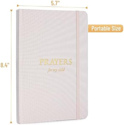 Mr. Pen- Prayer for my Child, 8.4"x5.7", 80 Sheets, Pink, Prayer Journal for Woman, Prayers for my Daughter