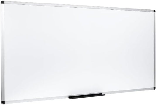 Magnetic Dry Erase Board for Wall, 24" x 48", Tray